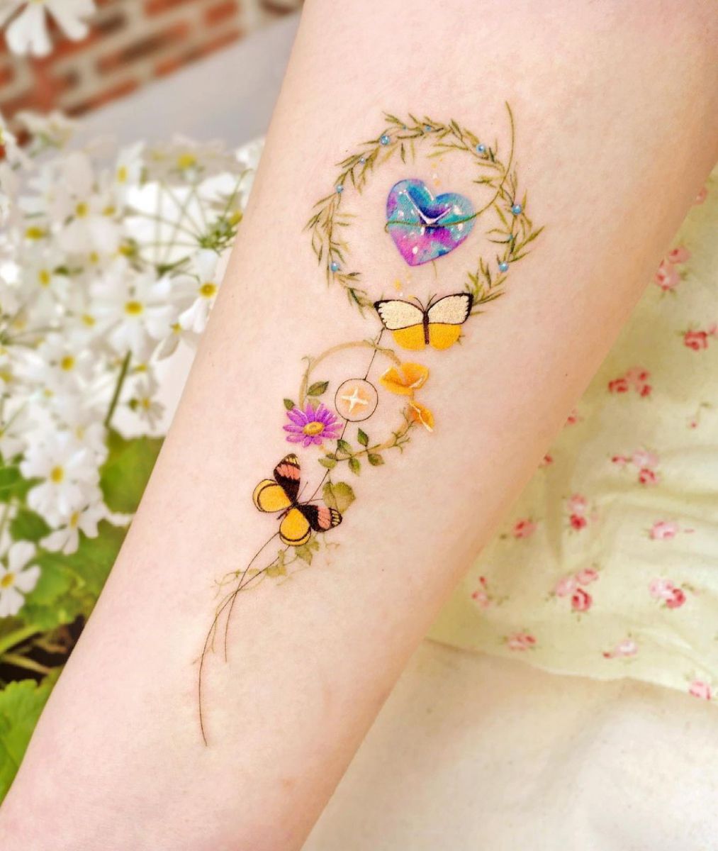 Dạy xăm hình nghệ thuật Golden tattooVN| Hình xăm mini đáng yêu 