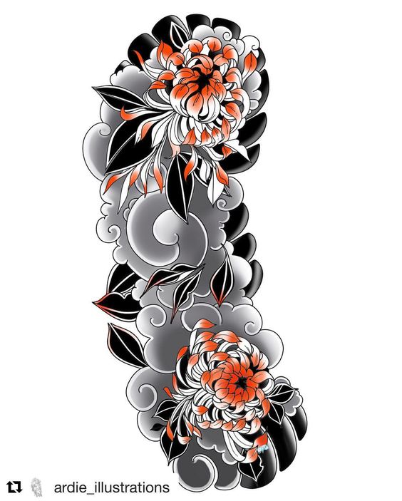 Hình xăm hoa cúc nhật cổ: Hãy khám phá hình xăm hoa cúc nhật cổ mới nhất với thiết kế tinh tế và độc đáo. Với chất lượng cao và màu sắc sáng bóng, hình xăm này sẽ mang lại cho bạn sự tự tin và cá tính.